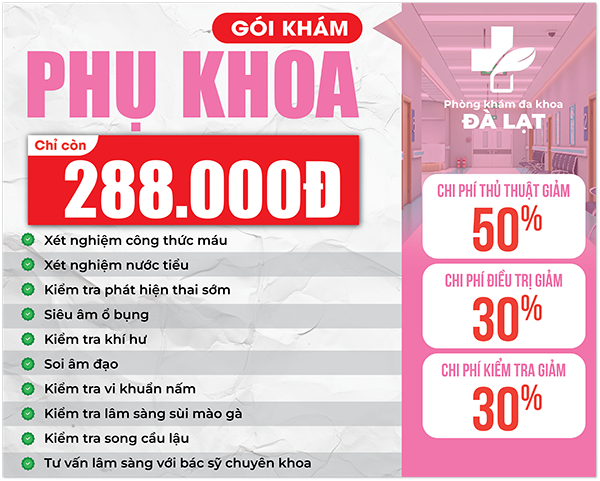 Gói khám hậu môn trực tràng